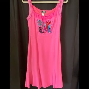 Pink Versace dress never worn !
